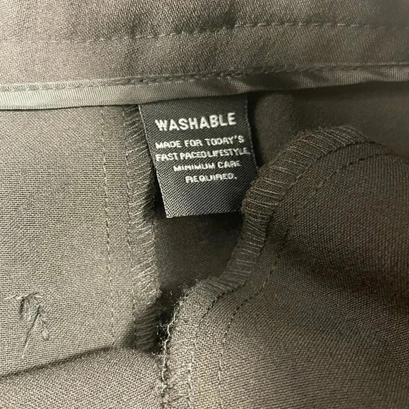 Zac & Rachel Curvy Short Length Black Pants  Trousers Size 22W - Picture 7 of 11